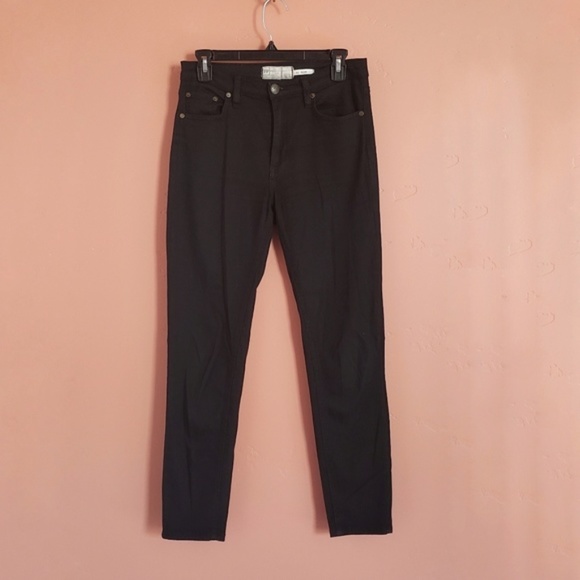 Hi Rise Black Free People Skinny Jeans Size 27 - Picture 1 of 3